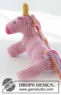 37-18 Rainbow the Unicorn by DROPS Design