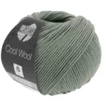 Lana Grossa Cool Wool 2079 Sivgrøn