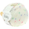 Lana Grossa Cool Wool Baby 351 Hvid/Blå/Grøn/Gul
