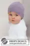 42-18 Sweetheart Beanie by DROPS Design