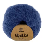 Navia Alpakka 874 Krone blå
