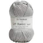 Go Handmade Soft Bamboo "Double" 17769 Lys grå