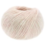 Lana Grossa Natural Alpaca Pelo 11 Lyserød meleret