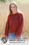 235-10 Crimson Moon by DROPS Design