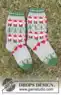 44-20 Christmas Time Socks by DROPS Design