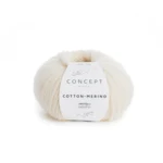 Katia Cotton-Merino 100 Ecru