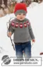 41-1 Merry Santas Julebluse by DROPS Design
