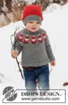 41-1 Merry Santas Nissehue by DROPS Design