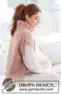 237-3 Pink Salt Vest by DROPS Design