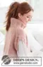237-3 Pink Salt Vest by DROPS Design