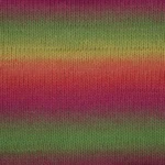 Viking Nordlys 942 Multi rosa/grøn/gul