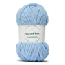 LindeHobby Velvet Lux 23 Lyseblå