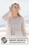 240-4 Shell Seeker Cardigan by DROPS Design