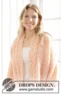 241-34 Peach Blossom Cardigan by DROPS Design