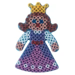 Hama Maxi Stiftplade, transparent - Prinsesse 8223