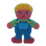 Hama Maxi stiftplade, transparent - Dreng 8208