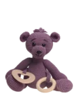 Sanse Teddy Kit - Mørk lilla