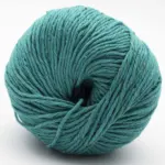 Erika Knight Gossypium Cotton Tweed 27 Kraftig turkis