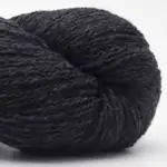 BC Garn Bio Shetland GOTS 45 Sortgrå