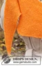 234-79 Cantaloupe Shawl by DROPS Design