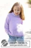 47-2 Smiling Lavender Sweater by DROPS Design