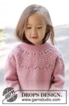 47-8 Running Circles Sweater by DROPS Design