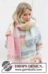 242-29 Dream Weaver Scarf by DROPS Design
