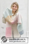 242-29 Dream Weaver Scarf by DROPS Design