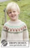 47-18 Reindeer Dance Sweater by DROPS Design