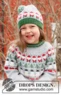 44-14 Christmas Time Sweater by DROPS Design