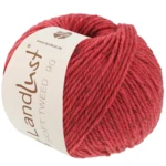 Lana Grossa Landlust Soft Tweed 90 32 Jordbærrød meleret