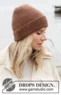 242-31 Hot Cocoa Hat by DROPS Design