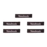 LindeHobby Handmade Label, Lang Sort, Magnolia Script