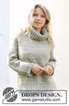 243-21 Hidden Forest Sweater by DROPS Design