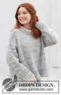 245-24 Stormy Evening Sweater by DROPS Design