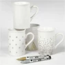 Glas- og porcelænstusch, 1-2 mm, 4 stk