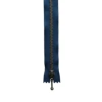 YKK Fast Lynlås Antik Messing 6 mm 20 cm 560