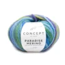 Katia Concept Paradise Merino 502 Lyseblå-Blå-Grøn-Gul
