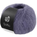 Lana Grossa Soffio 34 Blåviolet