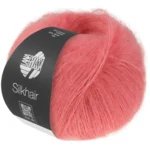 Lana Grossa Silkhair 225 Rosarød