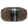 Lana Grossa Meilenweit 100 Tweed 184 Mørkebrun
