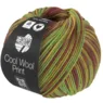 Lana Grossa Cool Wool Print 839 Pistacie/Lysegrøn/Sennep/Mauve
