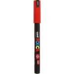 Posca Tusch, 0.7 mm, 1 stk. Rød