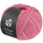 Lana Grossa Vintage Socks 1022 Rosa/pink meleret