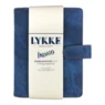 LYKKE Strømpepindesæt Indigo, Azurblå, 15 cm (2.00-3.75 mm)