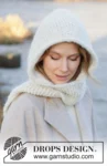 253-60 Snowflake Hood by DROPS Design