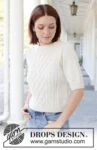 259-1 April Snow by DROPS Design