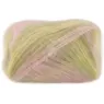 Lana Grossa Cottonhair 108 Vanilje/rosa/gammelrosa/mørk oliven/lindgrøn