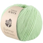Lana Grossa Summer Softness 23 Hvidgrøn