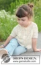 49-2 Marshmallow Morning Cardigan by DROPS Design
